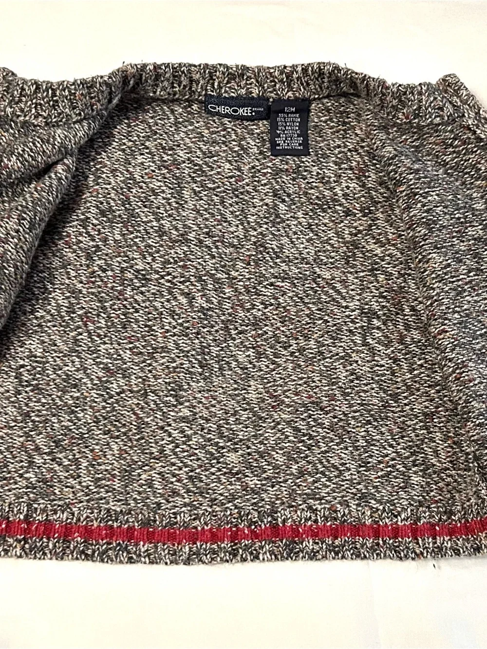 12 month 4 pieces FALL Sweatshirt Khaki Pants Sweater Pullovers New and Like New